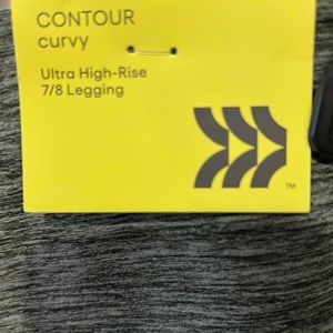 All in Motion, contour curvy Ultra High RiSe 7/8 leggings